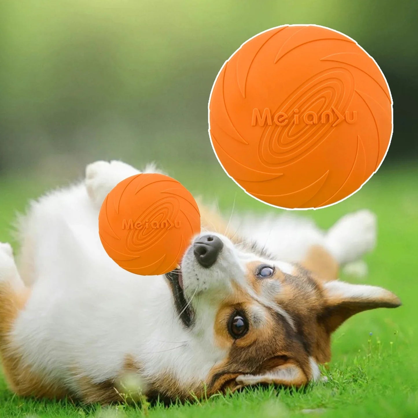 Frisbee - FlyDog™ - Orange - Planète des chiens