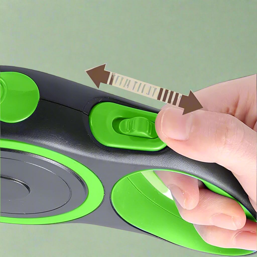 Laisse de chien - MaxLeash™ - Vert - Planète des chiens